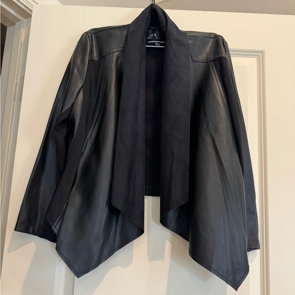 Black leather jacket!